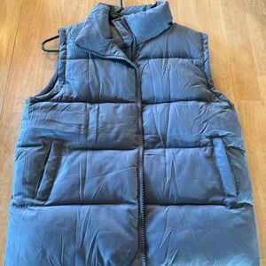 Amazon Blue Puffer Vest